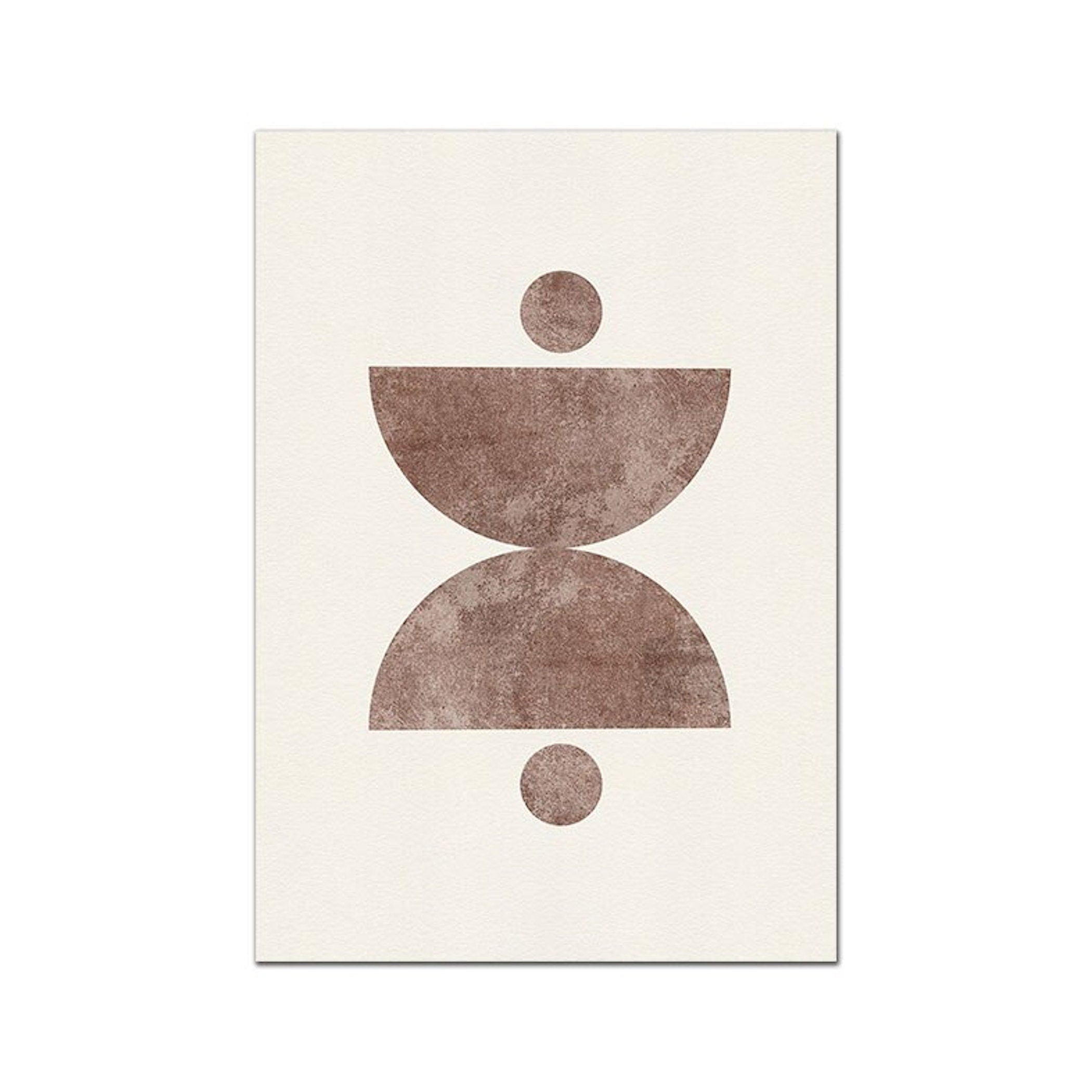 Poster Botanik Bogen Blumen | Bilder Wohnzimmer | Wandbilder Schlafzimmer | Deko Print ohne Rahmen | Bilder Set I Gallerie Wand